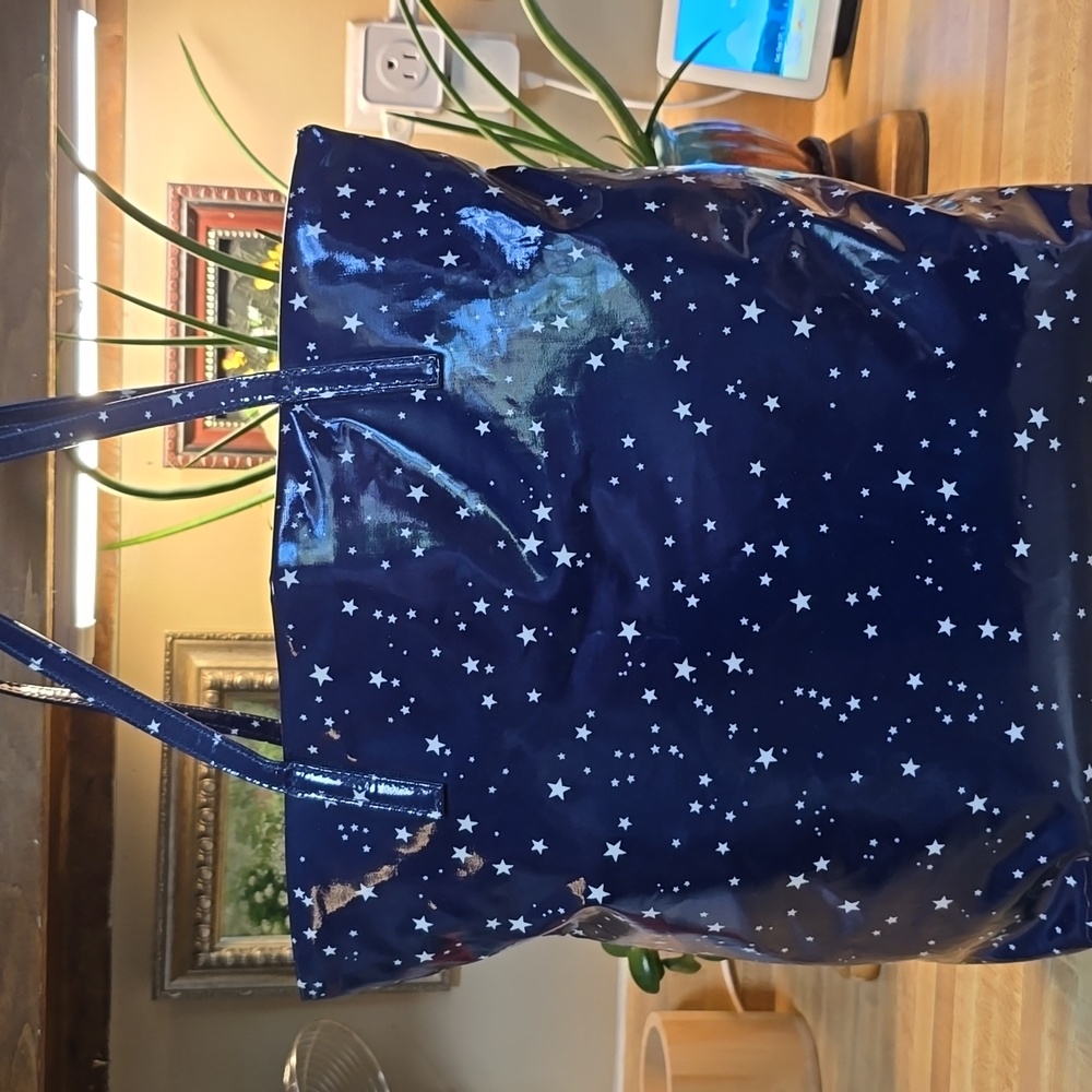 Kate Spade Blue Starry Tote Bag - Picture 3 of 6